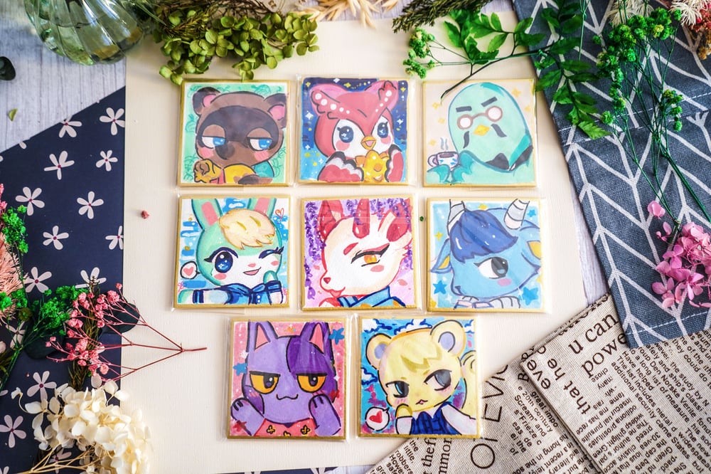 Image of Animal Crossing Original Shikishi Board