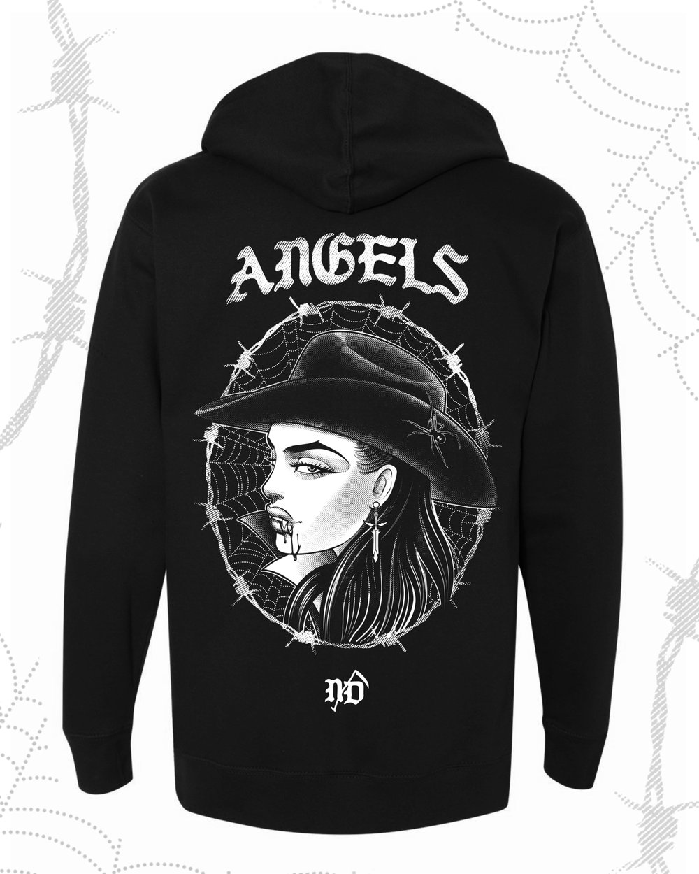 Image of Vampire Cowgirl hoodie