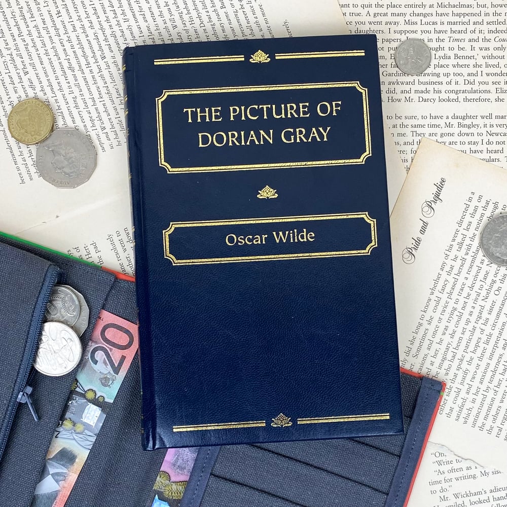 Image of The Picture of Dorian Gray Book Wallet, Oscar Wilde