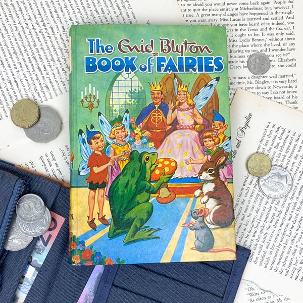 Image of Book of Fairies Book Wallet, Enid Blyton