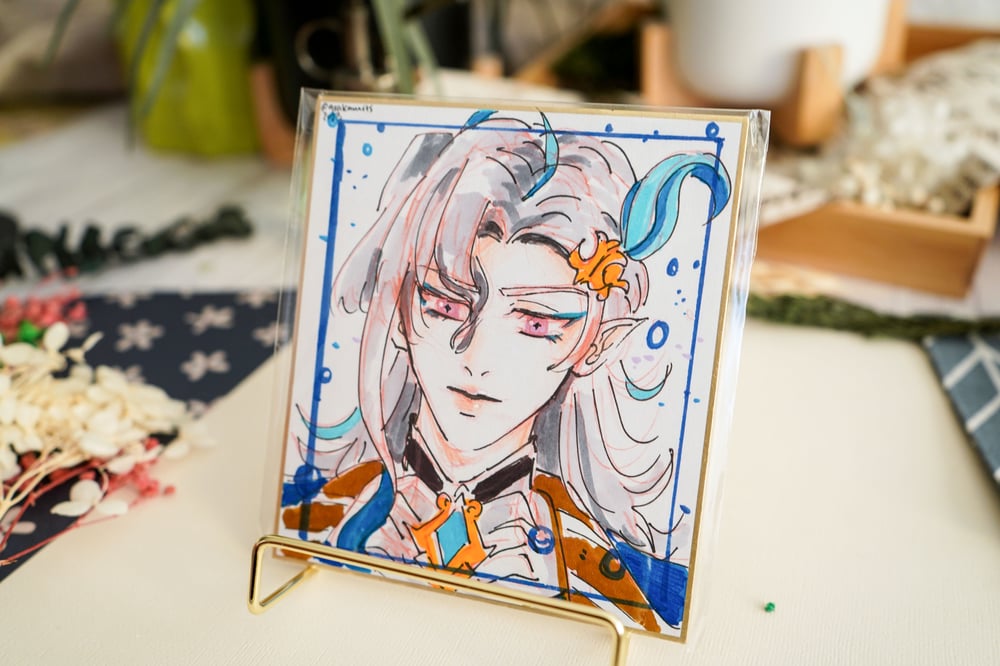 Image of Custom Shikishi Board Art Commission