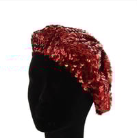 Red Sequin Beret