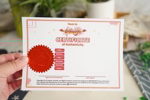 Image of One Piece Buggy the Clown Original Shikishi Board Art