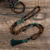  Bohemian Tribal Stone Necklace