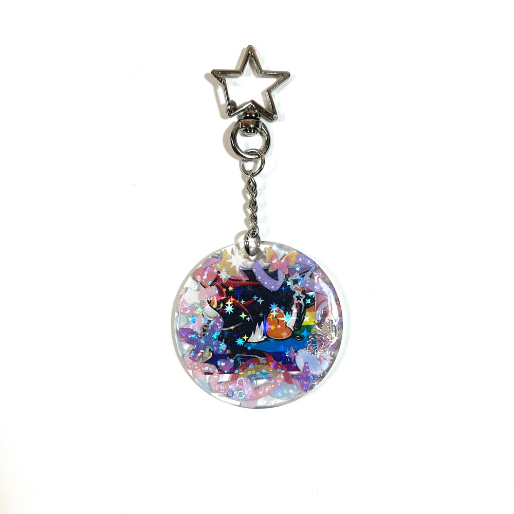 Image of LGBTQ+ Pride Shadow Keychain