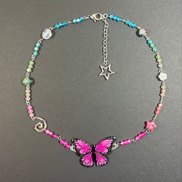 Image of Butterfly Journey Necklace