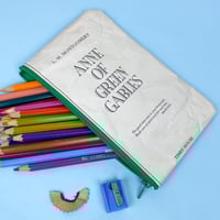 Image 1 of Anne of Green Gables Small Book Page PencilCase