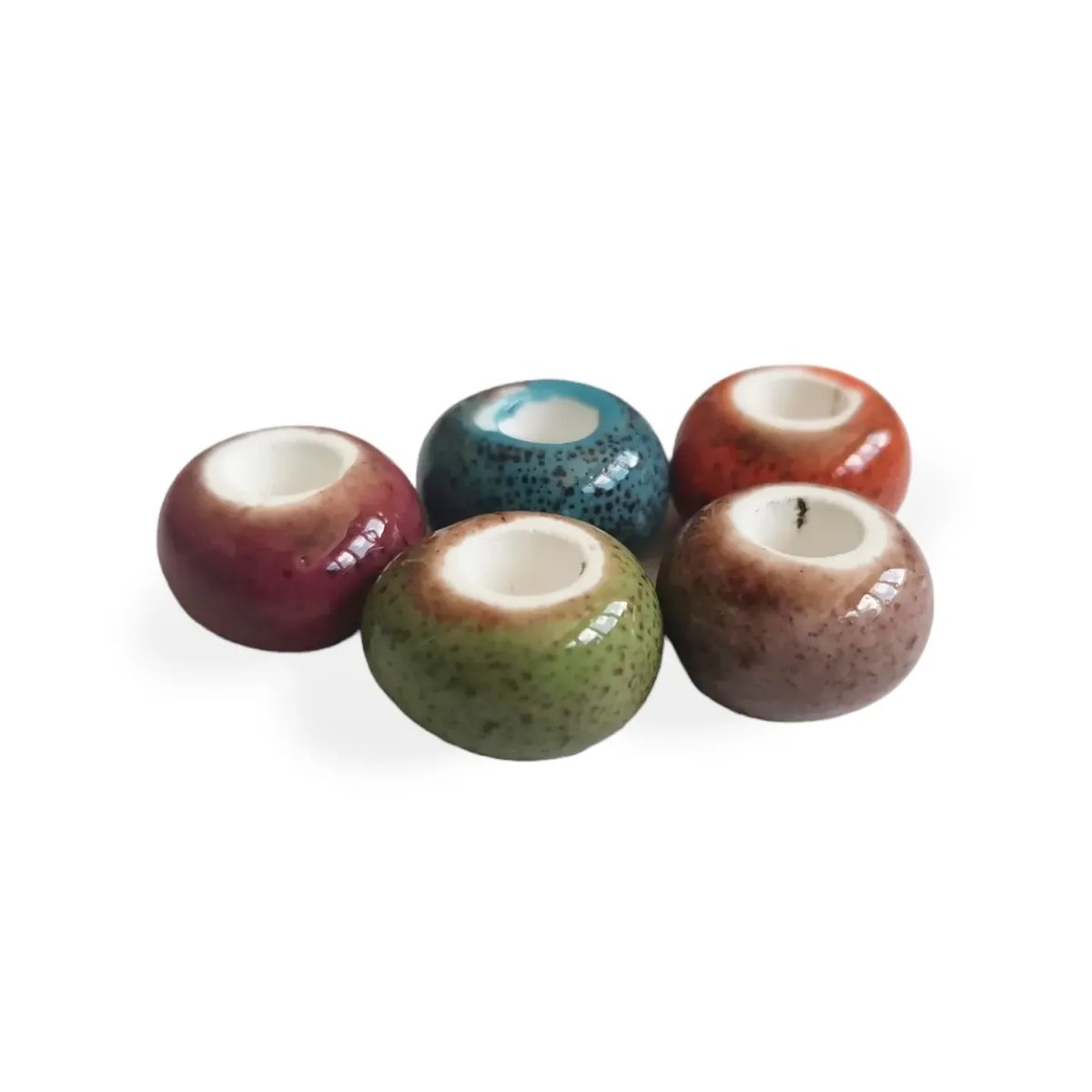 Image of Ceramic dread beads