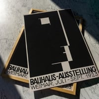 Image 1 of Bauhaus Ausstellung | Herbert Bayer - 1923 | Event Poster | Vintage Poster