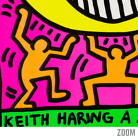 Image 2 of Keith Haring a Milano... | Keith Haring - 1984 | Event Poster | Vintage Poster