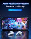 Lenovo Bluetooth 5.3 Headset Wireless In-Ear Gaming Low Latency Dual Mode Music Headphone
