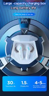 Lenovo Bluetooth 5.3 Headset Wireless In-Ear Gaming Low Latency Dual Mode Music Headphone