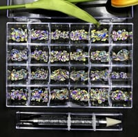 Medium AB crystal box 