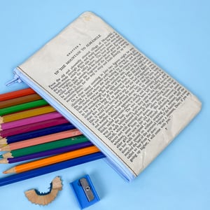 Image of Heidi Book Page Pencil Case