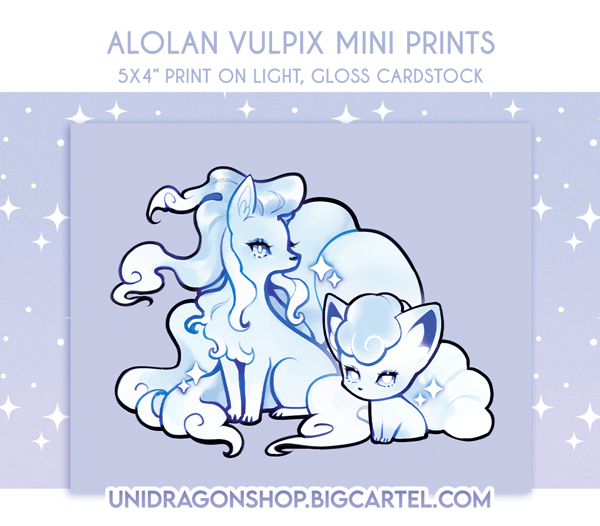 Image of Alolan Vulpix Miniprint