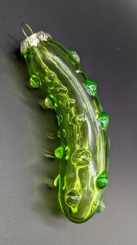 Image 2 of German Glass Pickle Ornament