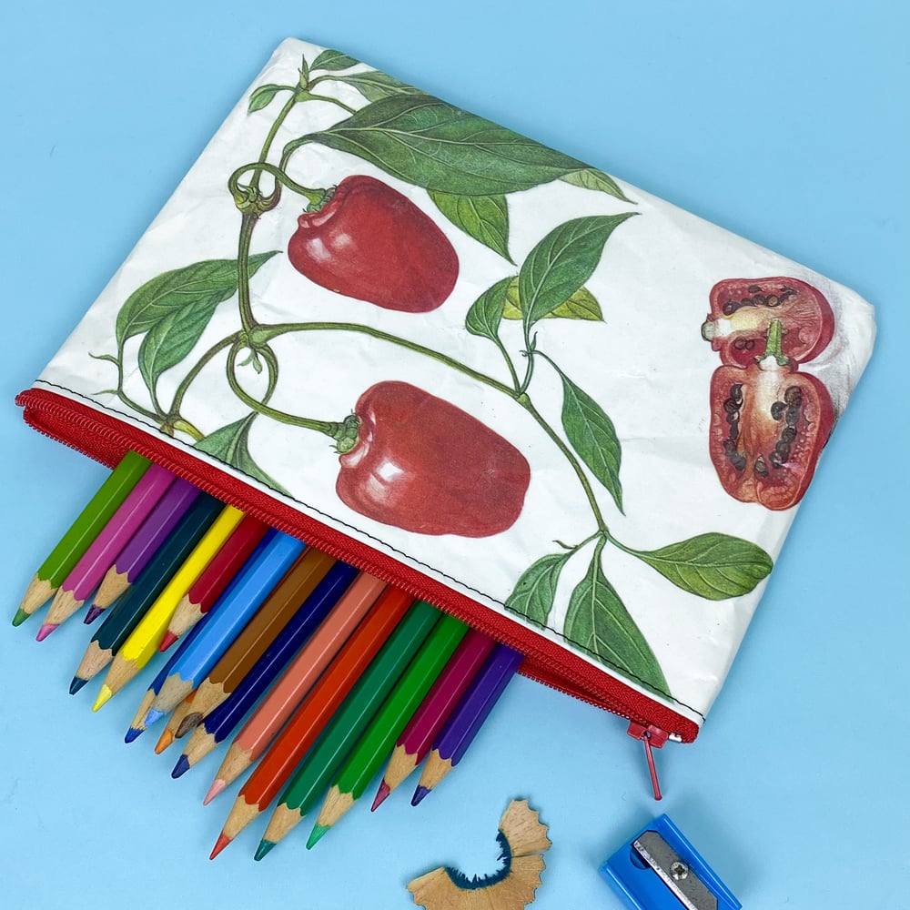 Image of Capsicum Book Page Pencil Case