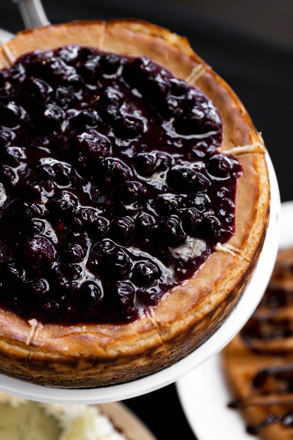 Image of XMAS Baked lemon and berry cheesecake 25cm -Pick up Xmas eve Wed Dec 24th 2-3pm