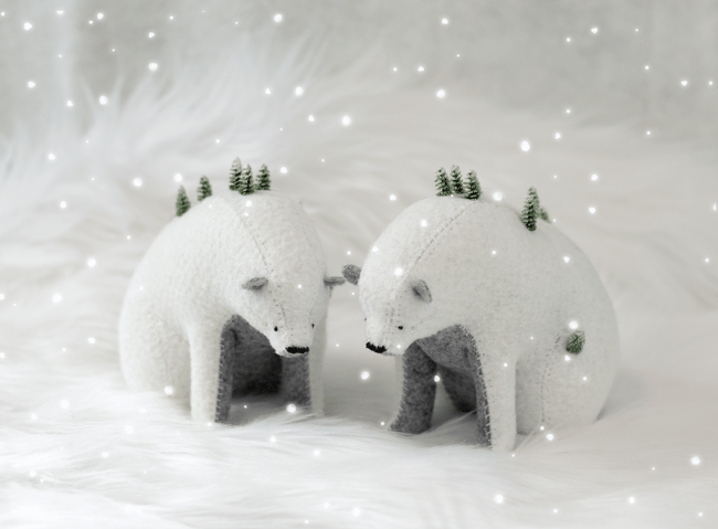 Winter Mountain Bear