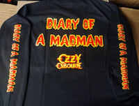 Image 2 of Ozzy Diary of a madman LONG SLEEVE
