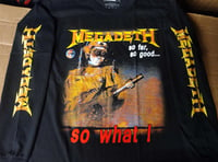 Image 1 of Megadeth so far so good LONG SLEEVE