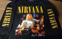 Image 1 of Nirvana Kurt Cobain LONG SLEEVE