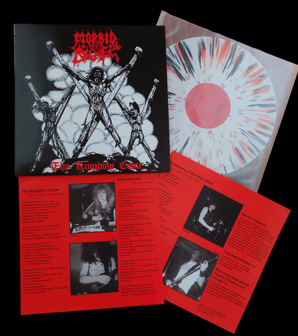 MORBID ANGEL - THY KINGDOM COME DEMO 87 12" SPLATTER VINYL