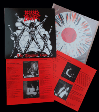 Image 2 of MORBID ANGEL - THY KINGDOM COME DEMO 87 12" SPLATTER VINYL