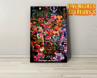 FNAF Aluminium Sign 4 (30x20cm)