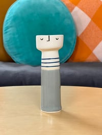 Image of Middle Stormy Sailor Peep Light – ceramic tea light holder