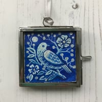 Image 2 of Bird in Moonlight Framed Miniature