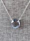 Image of Bermuda Blue Small Ring Necklace