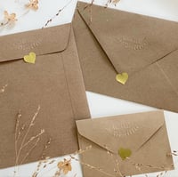 Image 1 of CORRESPONDANCE enveloppes kraft
