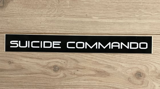 Image of SUICIDE COMMANDO Sticker medium