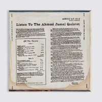 Image 2 of The Ahmad Jamal Quintet “Listen”