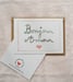 Image of CARTE POSTALE "bonjour amour"