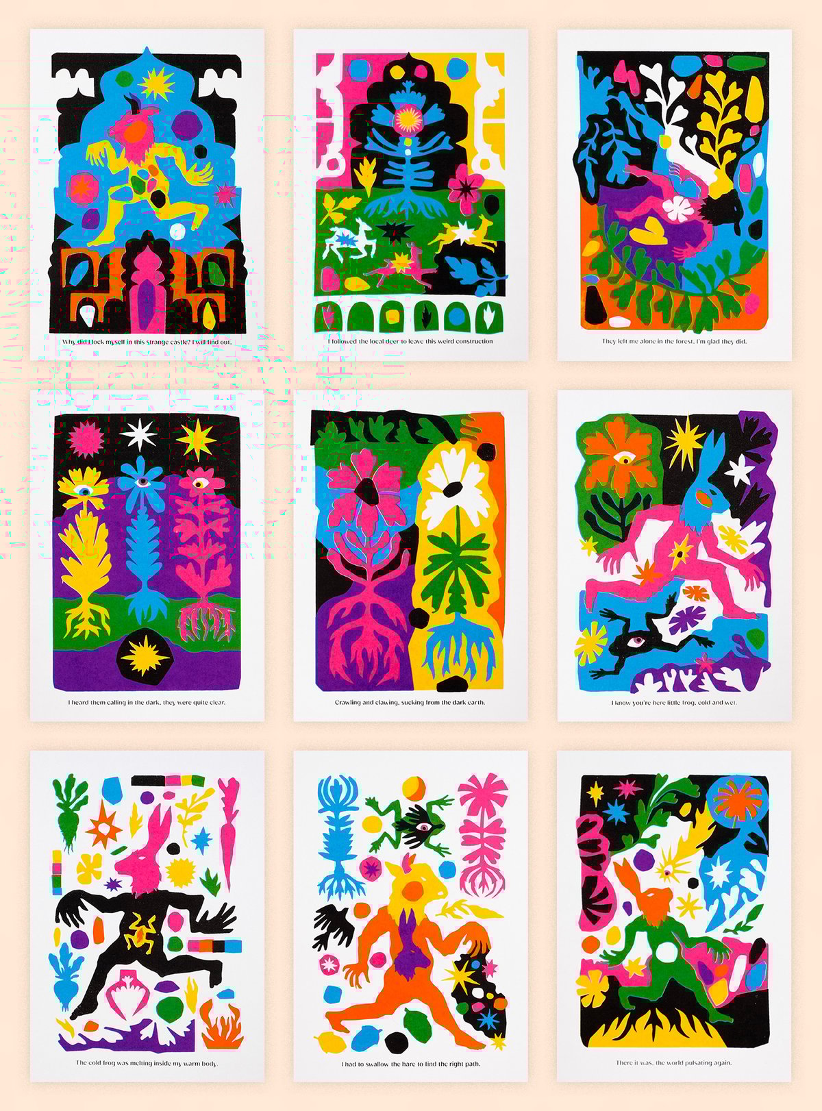 Image of Soft Cold Creatures - 9 x A5