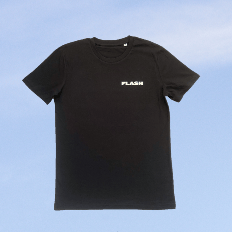 FLASH Flower Shirt - Black Image 4
