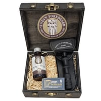 Image 1 of Viking Wooden Box Limited Edition with Safety Razor Thor´s Hammer