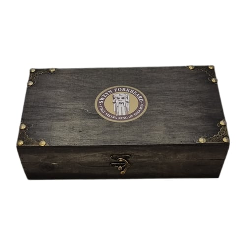 Image of Viking Wooden Box Limited Edition with Wooden Folding Comb
