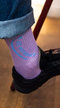 Image 2 of SAVE THE BLONDE - LILAC STB SOCKS