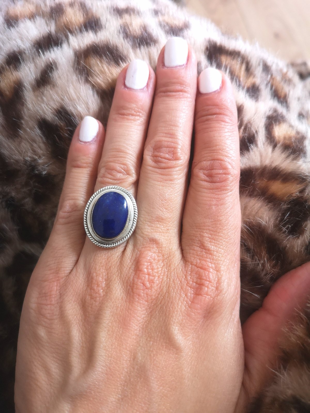 Bague lapis hot sale