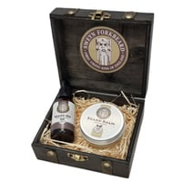 Image 4 of Viking Wooden Box Limited Edition with Beard Oil and Beard Balm