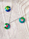 Image of Crystal Trio Necklace