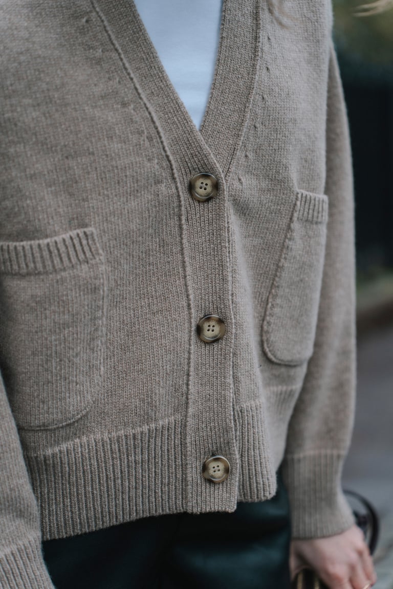 LE GILET LAINE MOCHA Image 5