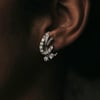 P2686 - pendientes diamantes 