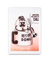 DONUT MUG A3 RISO PRINT