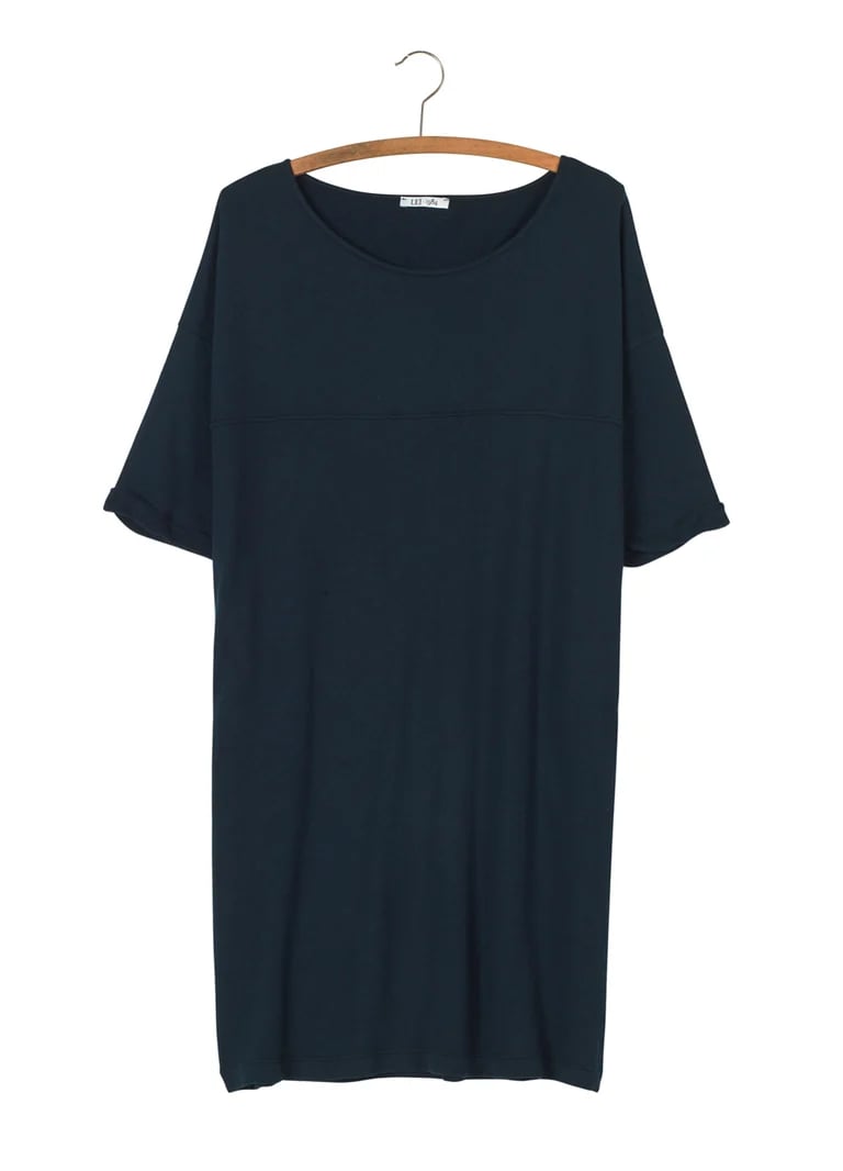 Image of Robe Molleton flamé MELISSE Navy 89€ -50%