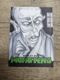 Nosferatu Sketch Card