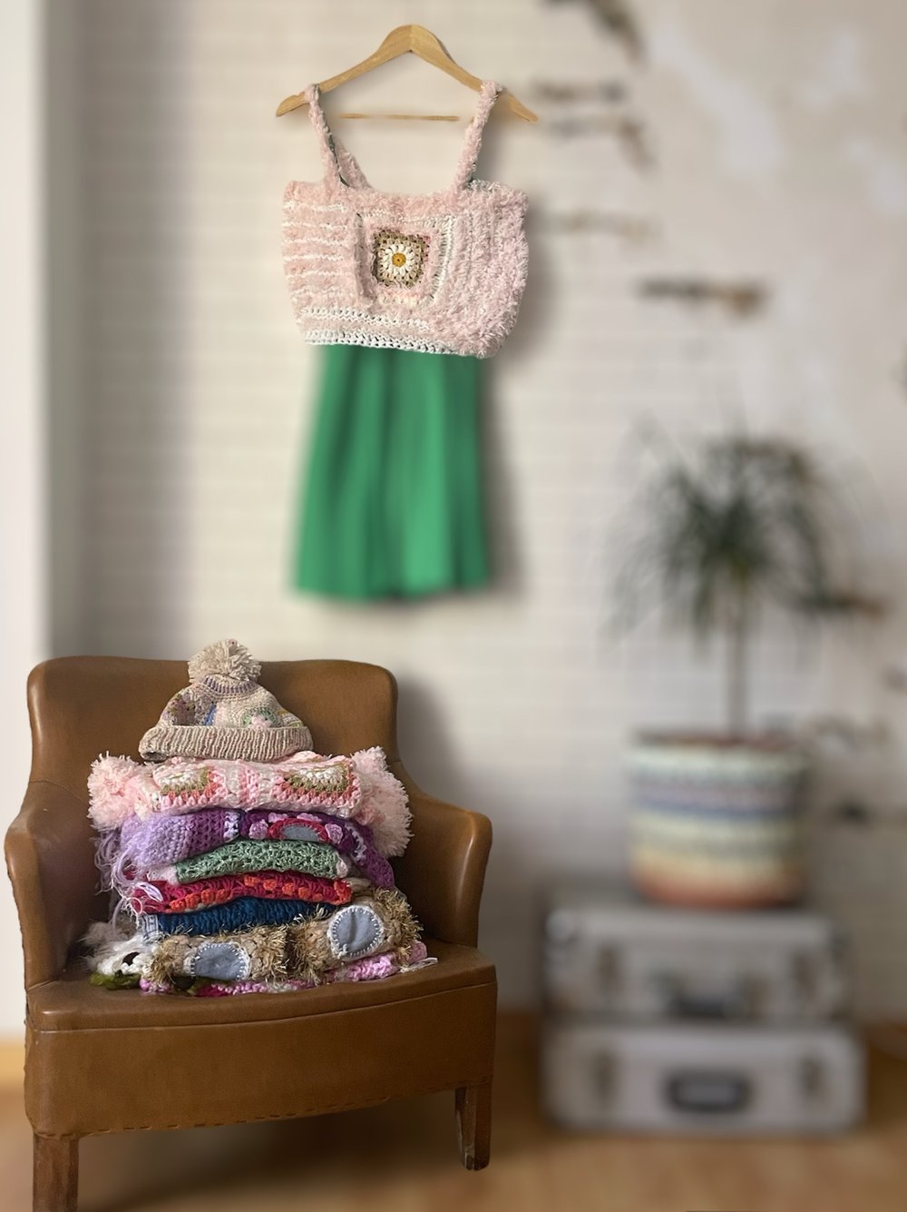 Image of Top Margarita Crochet y Punto 